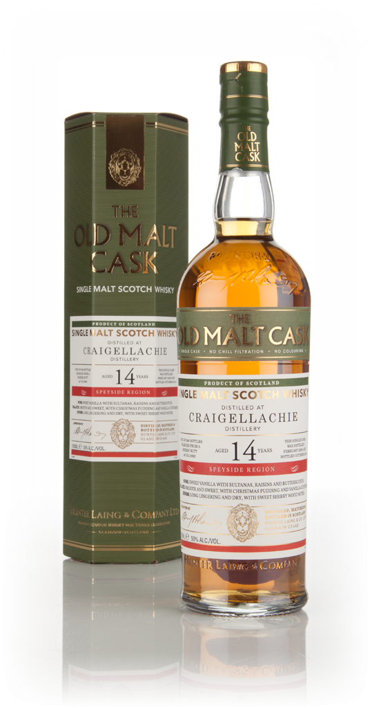 Craigellachie 14 Year Old 2000 (cask 10892) - Old Malt Cask (Hunter Laing) 70cl product image