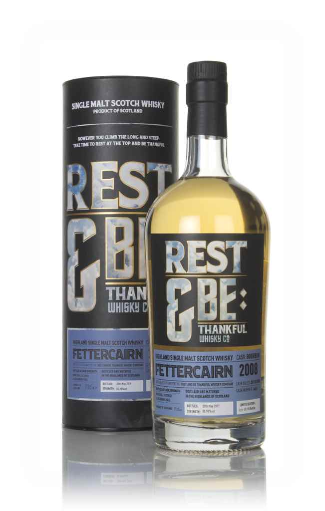 Fettercairn 10 Year Old 2008 (cask 4653) - Rest & Be Thankful 70cl product image