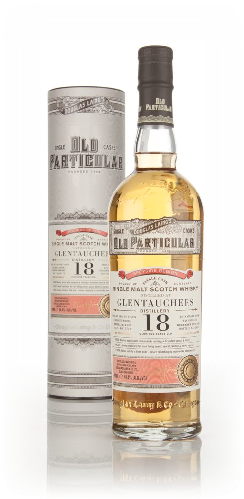Glentauchers 18 Year Old 1996 (cask 10779) - Old Particular (Douglas Laing) 70cl product image