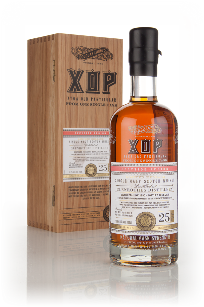 Glenrothes 25 Year Old 1990 (cask 10784) - Xtra Old Particular (Douglas Laing) 70cl product image