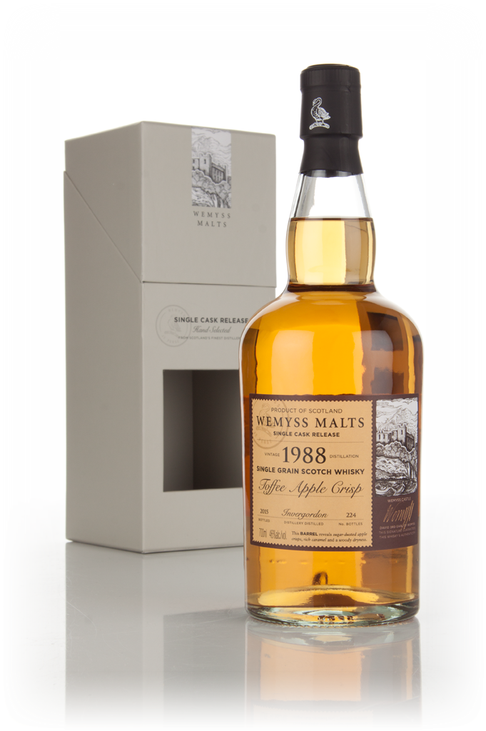 Toffee Apple Crisp 1988 (bottled 2015) - Wemyss Malts (Invergordon) 70cl product image