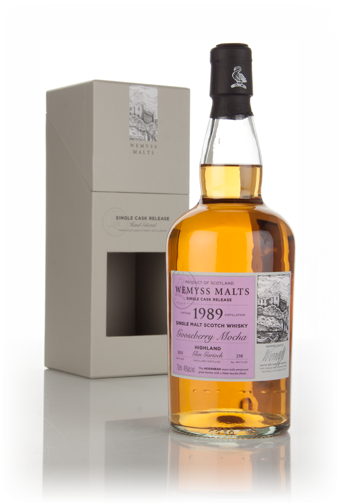 Gooseberry Mocha 1989 (bottled 2015) - Wemyss Malts (Glen Garioch) 70cl product image