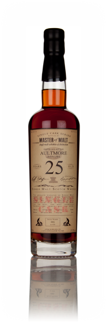 Aultmore 25 Year Old 1990 - Single Cask (Master of Malt) 70cl product image