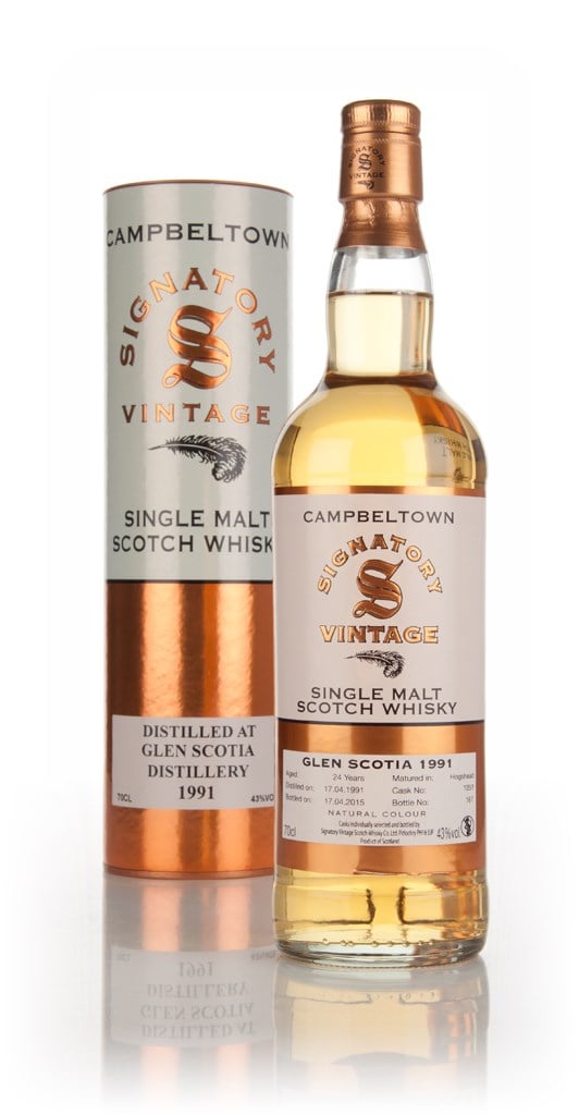 Glen Scotia 24 Year Old 1991 (cask 1051) (Signatory) 70cl product image