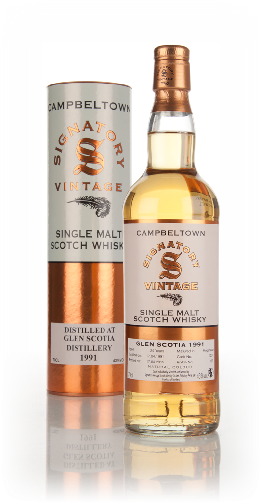 Glen Scotia 24 Year Old 1991 (cask 1051) (Signatory) 70cl product image