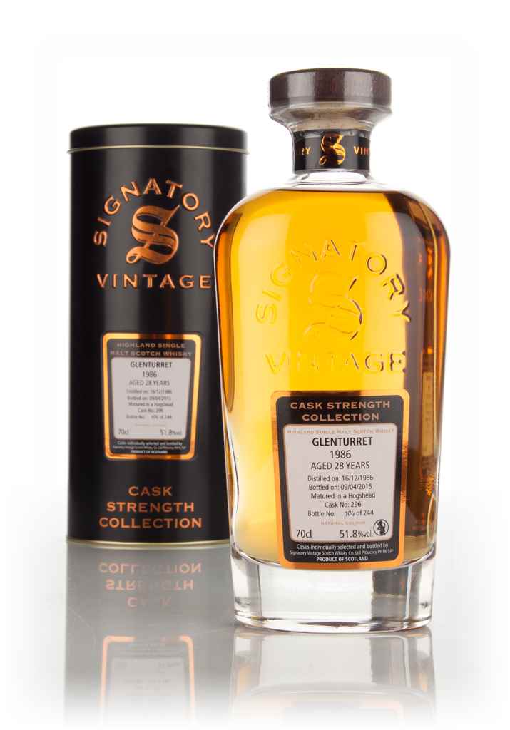 Glenturret 28 Year Old 1986 (cask 296) - Cask Strength Collection (Signatory) 70cl product image