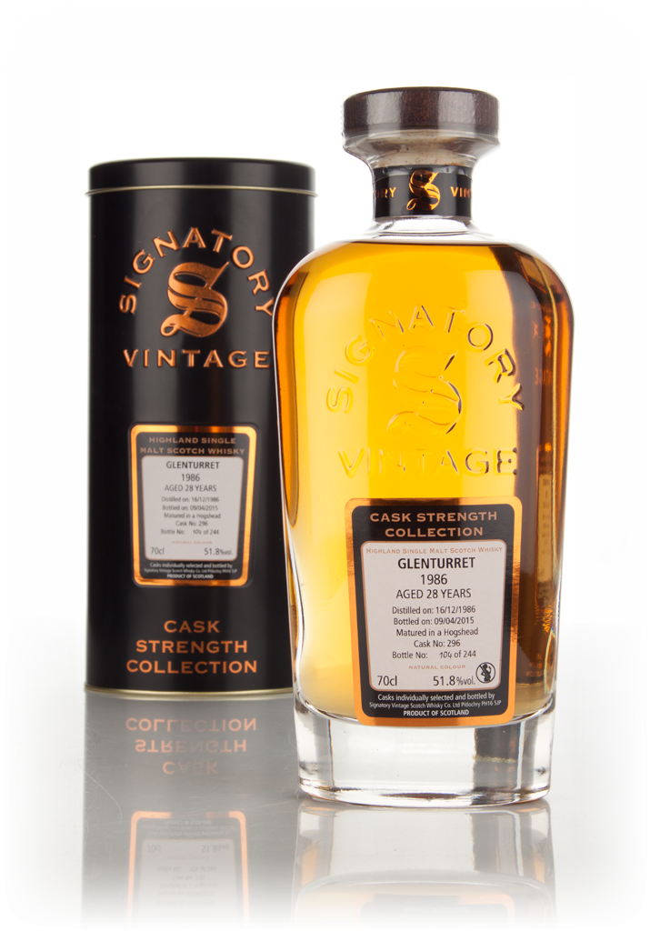 Glenturret 28 Year Old 1986 (cask 296) - Cask Strength Collection (Signatory) 70cl product image