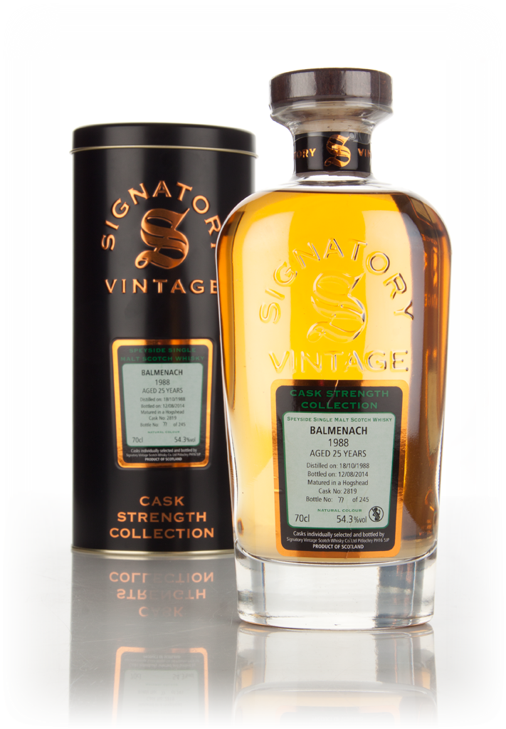 Balmenach 25 Year Old 1988 (cask 2819) - Cask Strength Collection (Signatory) 70cl product image