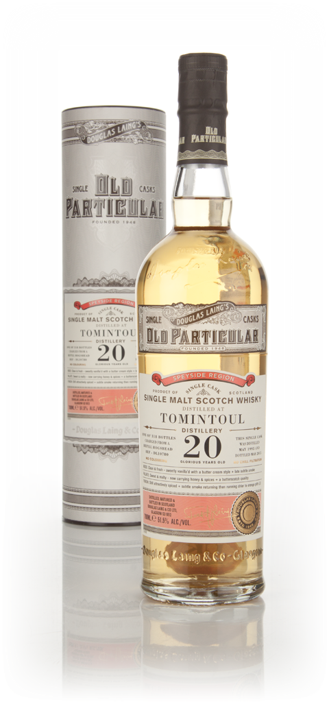 Tomintoul 20 Year Old 1995 (cask 10780) - Old Particular (Douglas Laing) 70cl product image
