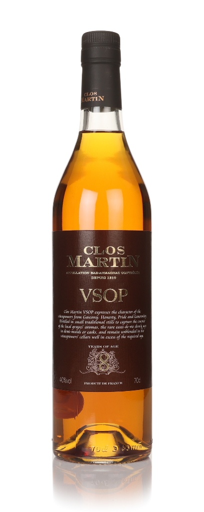 Clos Martin VSOP 8 Year Old Bas-Armagnac 70cl product image