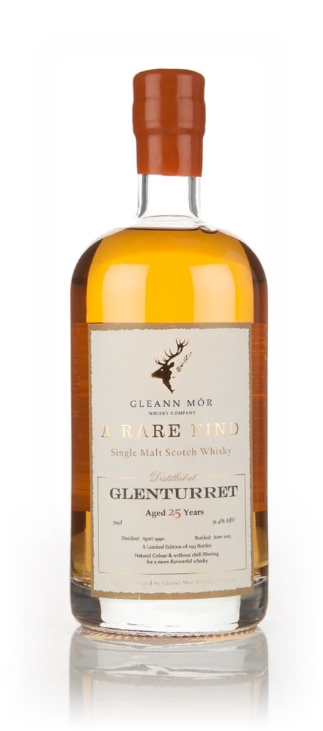 Glenturret 25 Year Old 1990 - A Rare Find (Gleann Mór) 70cl product image