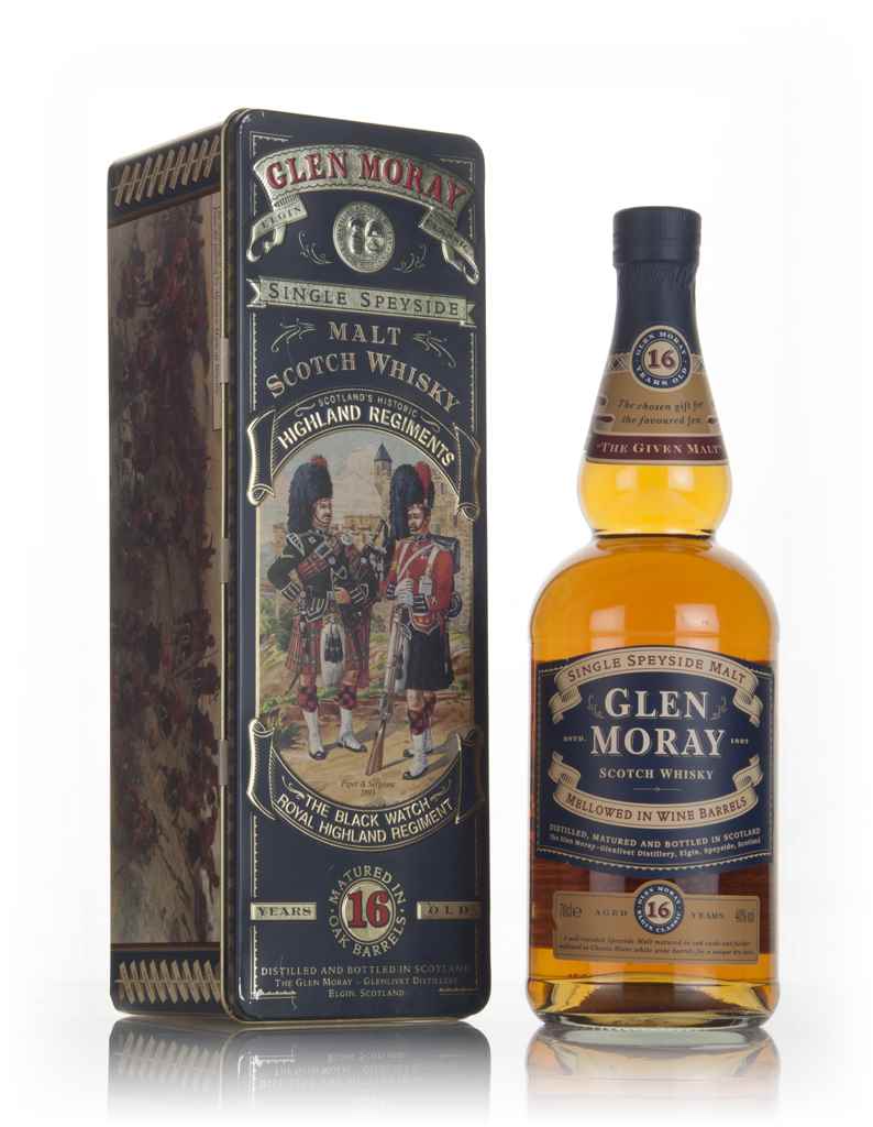 Glen Moray 16 Year Old - Highland Regiments The Black Watch - 1980s 70cl product image