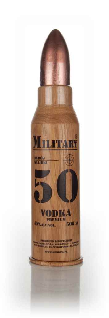 Debowa Military 50 Premium Vodka 50cl product image