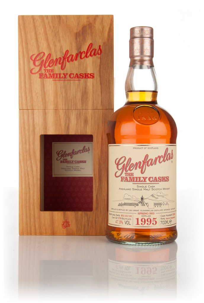 Glenfarclas 1995 (cask 2283) Family Cask Spring 2015 Release 70cl product image