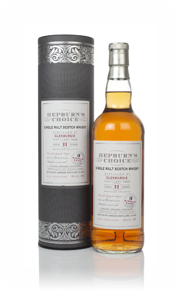 Glenburgie 11 Year Old 2008 - Hepburn's Choice (Langside) 70cl product image