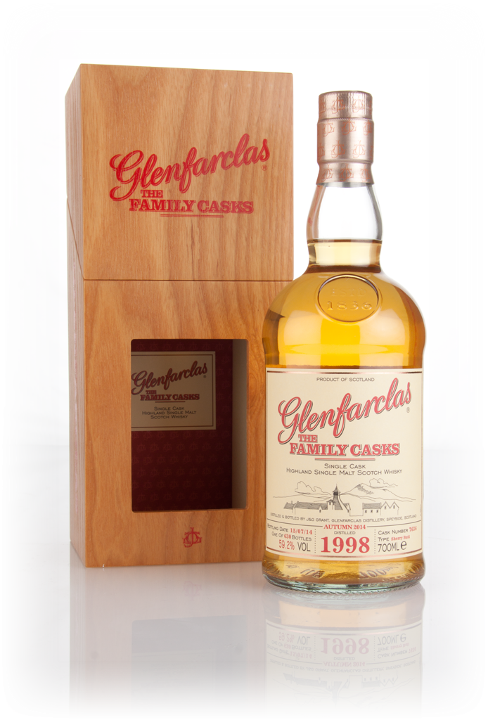 Glenfarclas 1998 (cask 7636) Family Cask Autumn 2014 Release 70cl product image
