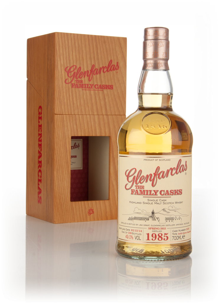 Glenfarclas 1985 (cask 2593) Family Cask Spring 2015 Release 70cl product image