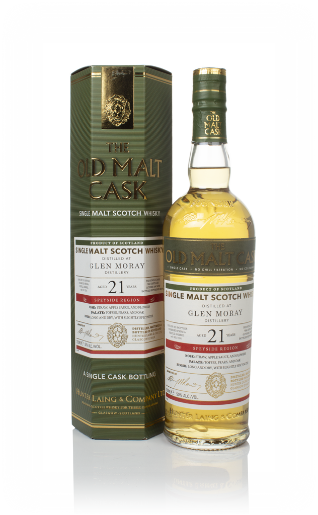 Glen Moray  21 Year Old 1997 (cask 17201) - Old Malt Cask (Hunter Laing) 70cl product image