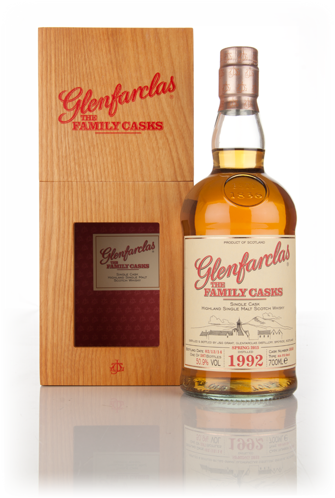 Glenfarclas 1992 (cask 5850) Family Cask Spring 2015 Release 70cl product image