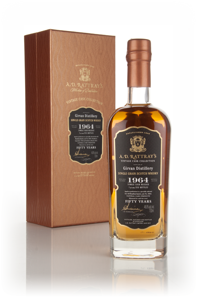 Girvan 50 Year Old 1964 (cask 0002) - Vintage Cask Collection (A.D. Rattray) 70cl product image
