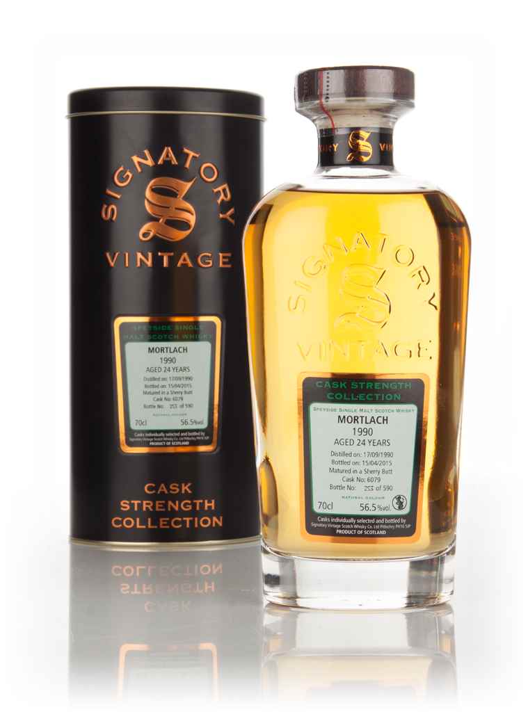 Mortlach 24 Year Old 1990 (cask 6079) - Cask Strength Collection (Signatory) 70cl product image