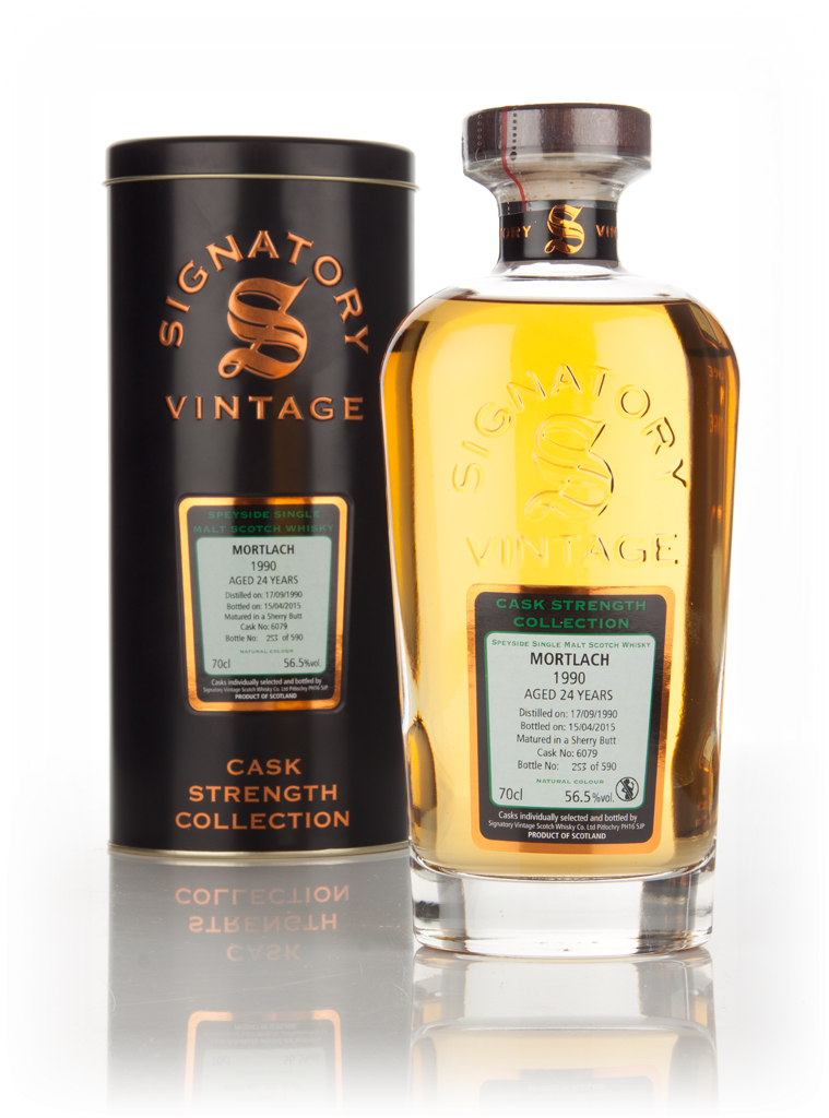 Mortlach 24 Year Old 1990 (cask 6079) - Cask Strength Collection (Signatory) 70cl product image