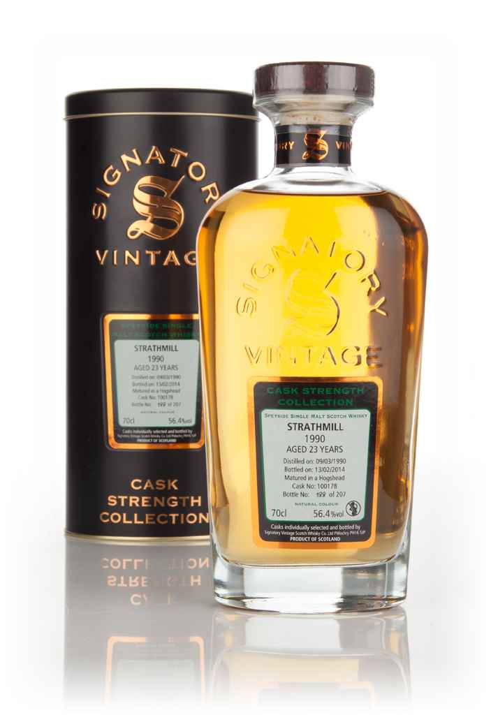 Strathmill 23 Year Old 1990 (cask 100178) - Cask Strength Collection (Signatory) 70cl product image