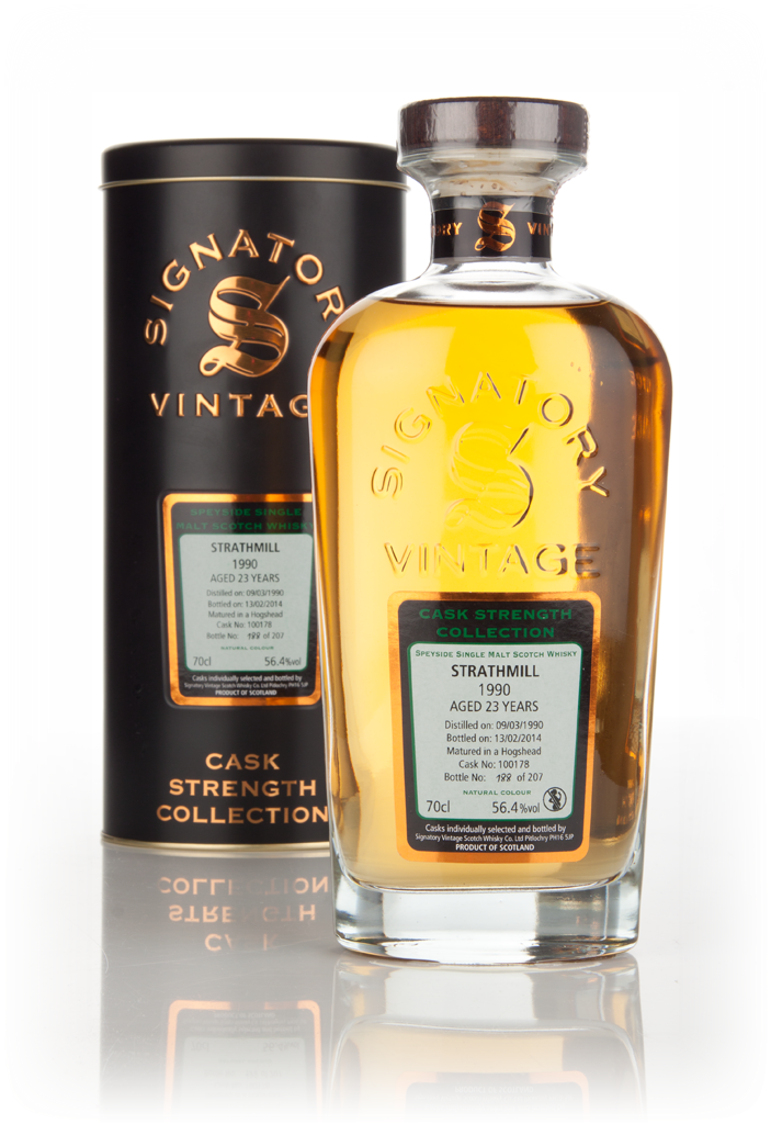 Strathmill 23 Year Old 1990 (cask 100178) - Cask Strength Collection (Signatory) 70cl product image
