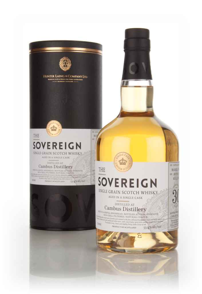 Cambus 30 Year Old 1985 (cask 11591) - The Sovereign (Hunter Laing) 70cl product image