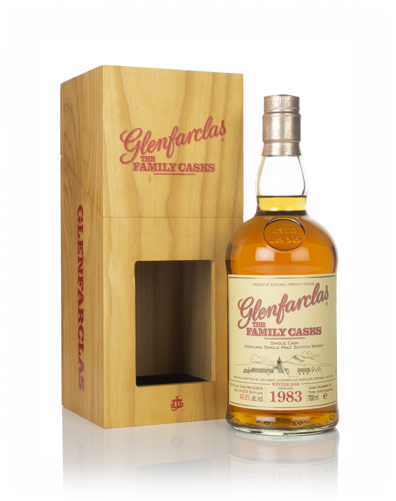 Glenfarclas 1983 (cask 28) Family Cask Winter 2018 Release 70cl product image