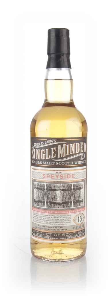 Speyside 15 Year Old - Single Minded (Douglas Laing) 70cl product image