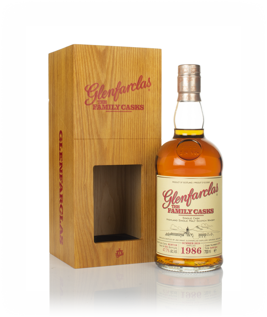 Glenfarclas 1986 (cask 4775) Family Cask Summer 2018 Release 70cl product image