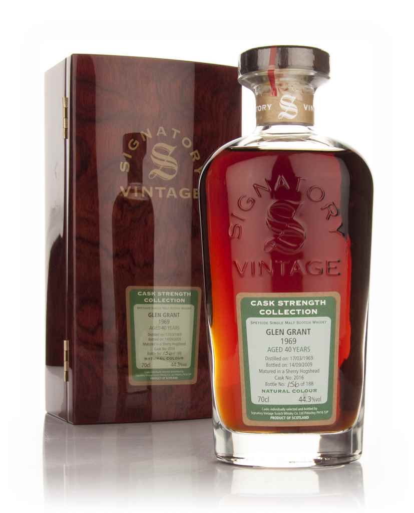 Glen Grant 40 Year Old 1969 - Cask Strength Collection (Signatory) 70cl product image