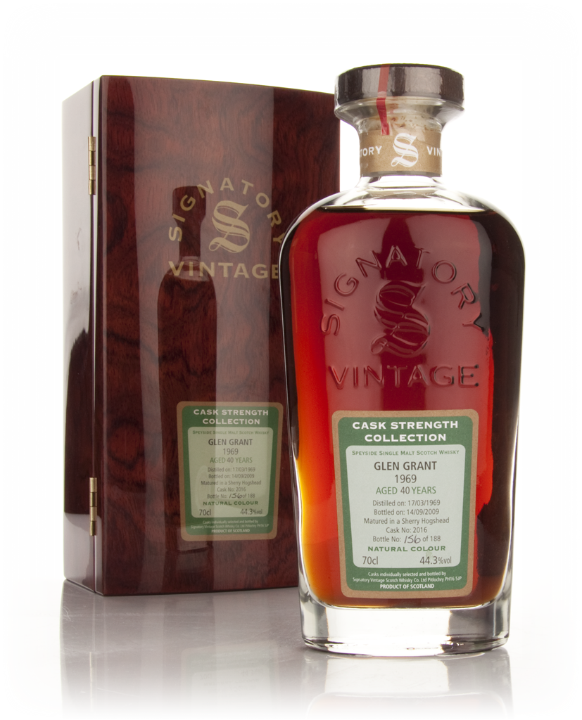 Glen Grant 40 Year Old 1969 - Cask Strength Collection (Signatory) 70cl product image