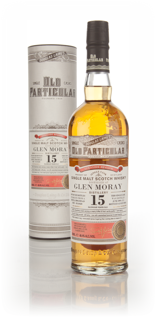 Glen Moray 15 Year Old 1999 (cask 10420) - Old Particular (Douglas Laing) 70cl product image
