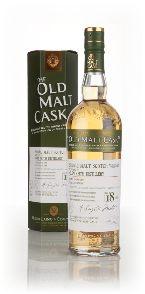 Glen Keith 18 Year Old 1997 (cask 11405) - Old Malt Cask (Hunter Laing) 70cl product image