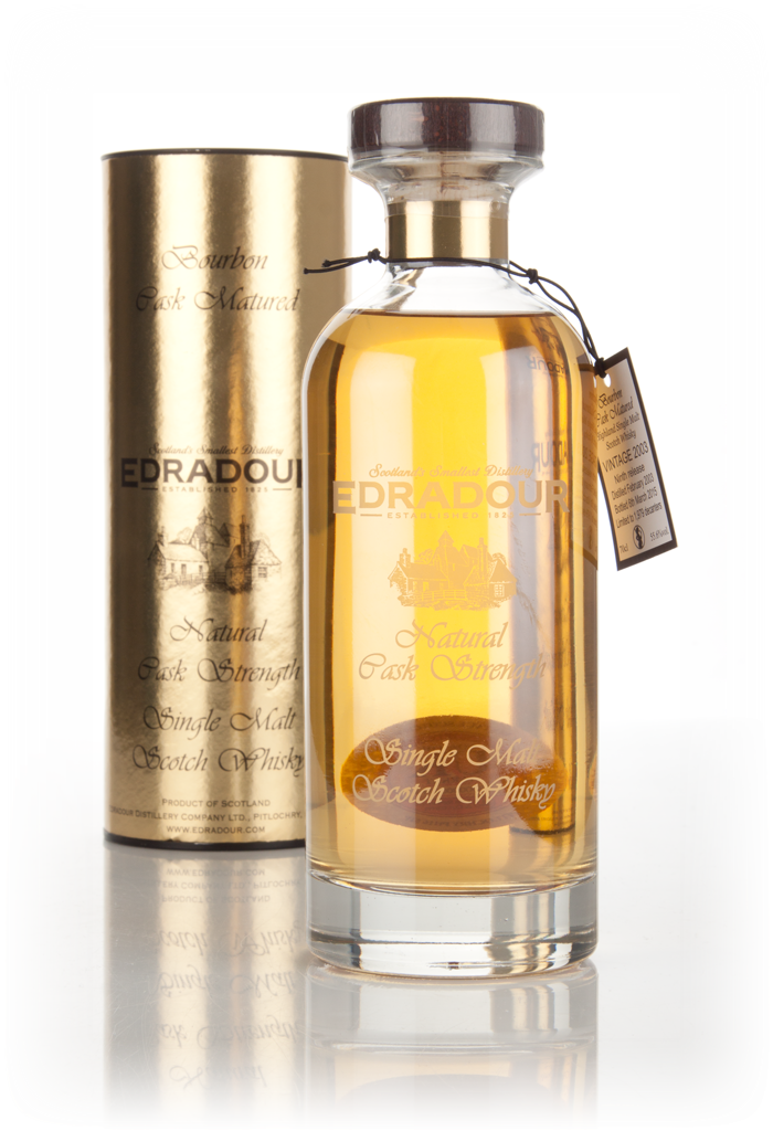 Edradour 12 Year Old 2003 (9th Release) Bourbon Cask Matured Natural Cask Strength - Ibisco Decanter 70cl product image