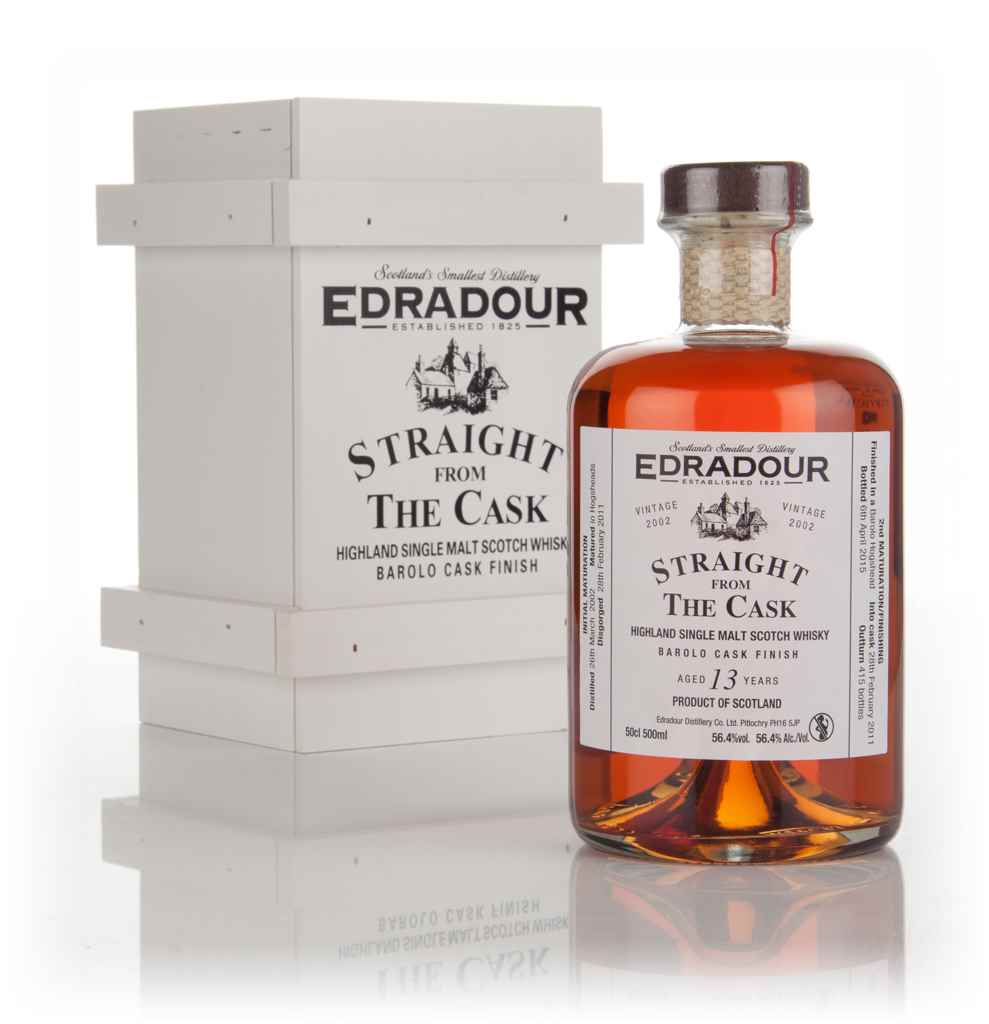 Edradour 13 Year Old 2002 Barolo Cask Finish - Straight From The Cask 50cl product image