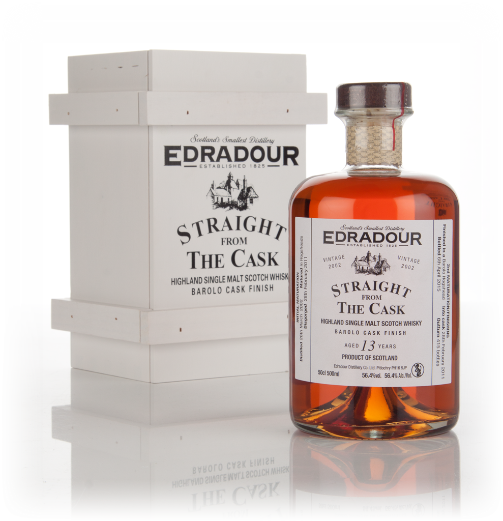 Edradour 13 Year Old 2002 Barolo Cask Finish - Straight From The Cask 50cl product image