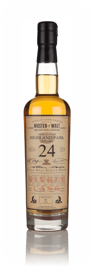 Highland Park 24 Year Old 1990 - Single Cask (Master of Malt) 70cl product image