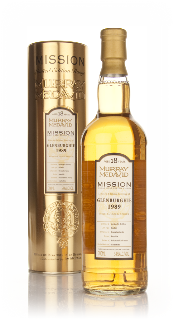 Glenburghie 18 Year Old 1989 - Mission (Murray McDavid) 70cl product image
