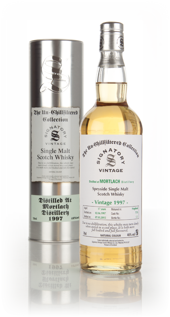 Mortlach 17 Year Old 1997 (cask 7176) - Un-Chillfiltered Collection (Signatory) 70cl product image