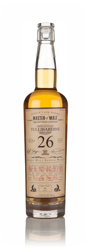 Tullibardine 26 Year Old 1989 - Single Cask (Master of Malt) 70cl product image