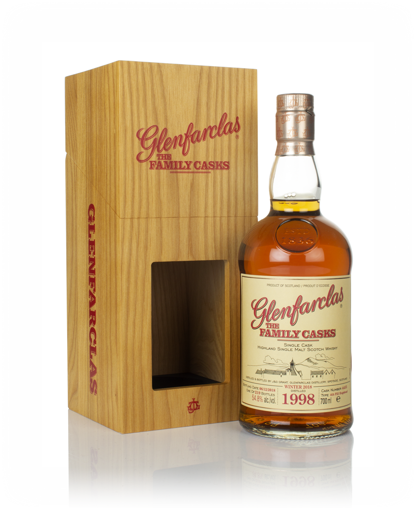 Glenfarclas 1998 (cask 4455) Family Cask Winter 2018 Release 70cl product image
