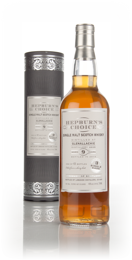 Glenallachie 9 Year Old 2005 - Hepburn's Choice (Langside) 70cl product image