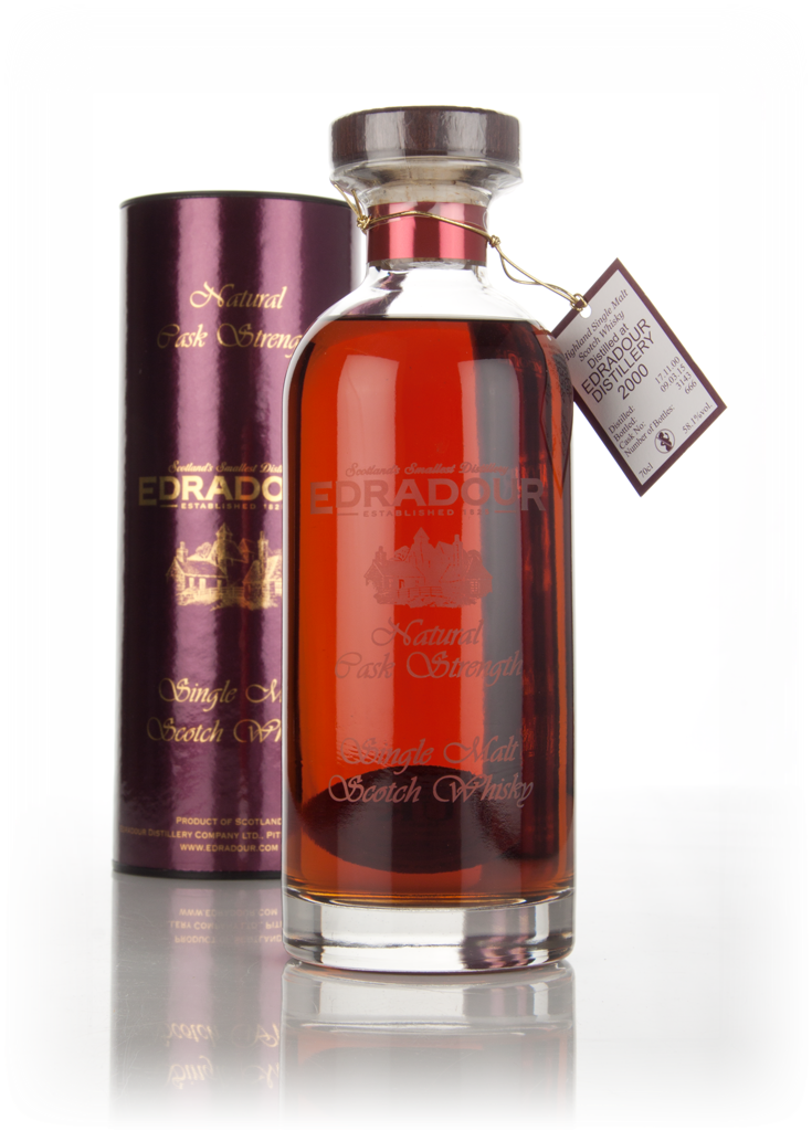 Edradour 14 Year Old 2000 (cask 3143) Natural Cask Strength - Ibisco Decanter 70cl product image