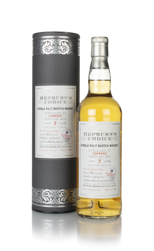 Tormore 7 Year Old 2012 - Hepburn's Choice (Langside) 70cl product image