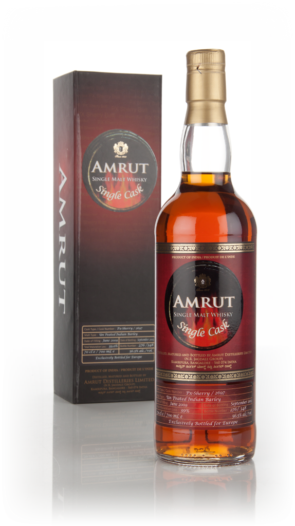 Amrut 4 Year Old 2009 (cask 2697) - Single Cask 70cl product image