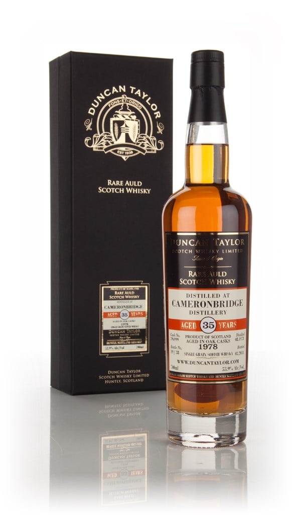 Cameronbridge 35 Year Old 1978 (cask 396999) - Rare Auld (Duncan Taylor) 70cl product image