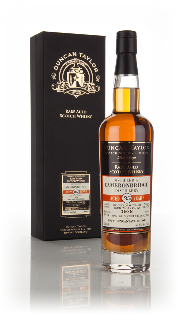 Cameronbridge 35 Year Old 1978 (cask 396999) - Rare Auld (Duncan Taylor) 70cl product image